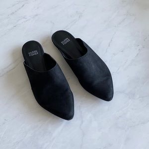 Eileen Fisher BLOG SUEDE MULE